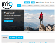 Tablet Screenshot of imko.com